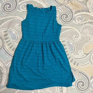 5/$20 💜 LOFT Turquoise eyelet lace dress